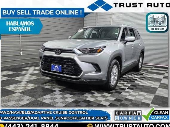 TOYOTA GRAND HIGHLANDER 2025 5TDACAB59SS054777 image TOYOTA GRAND HIGHLANDER 2025 5TDACAB59SS054777 image